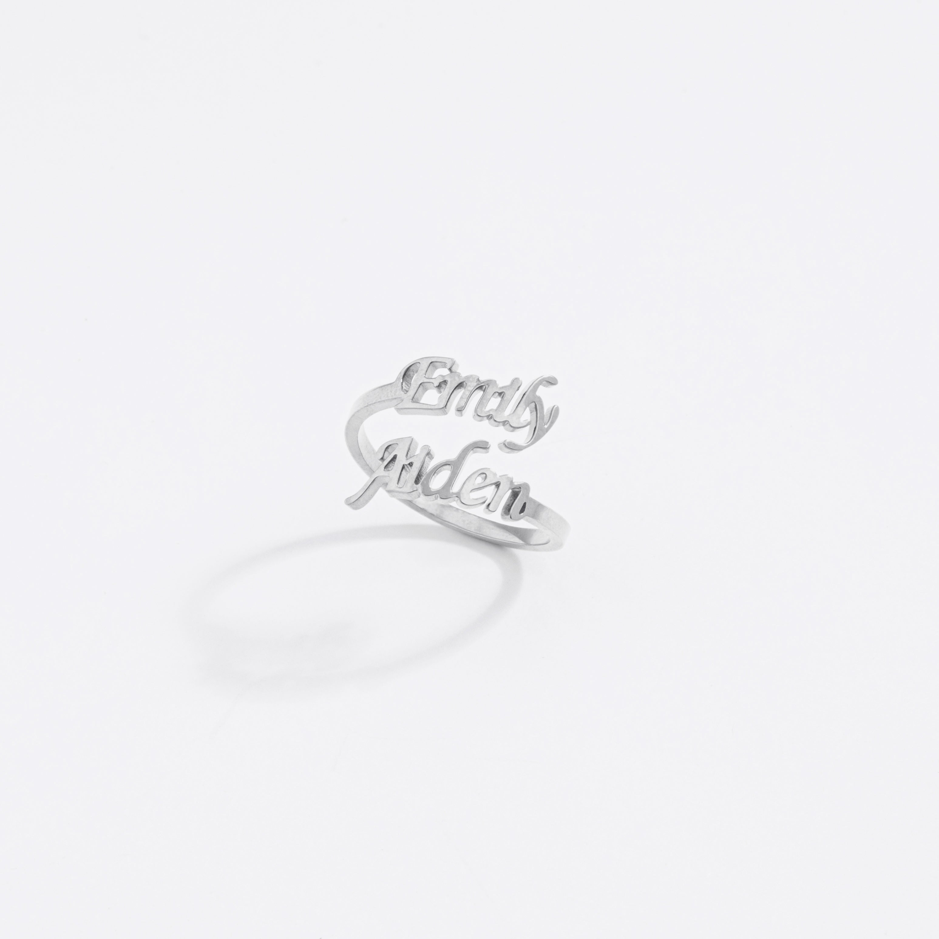 Anillo Personalizado con Nombre