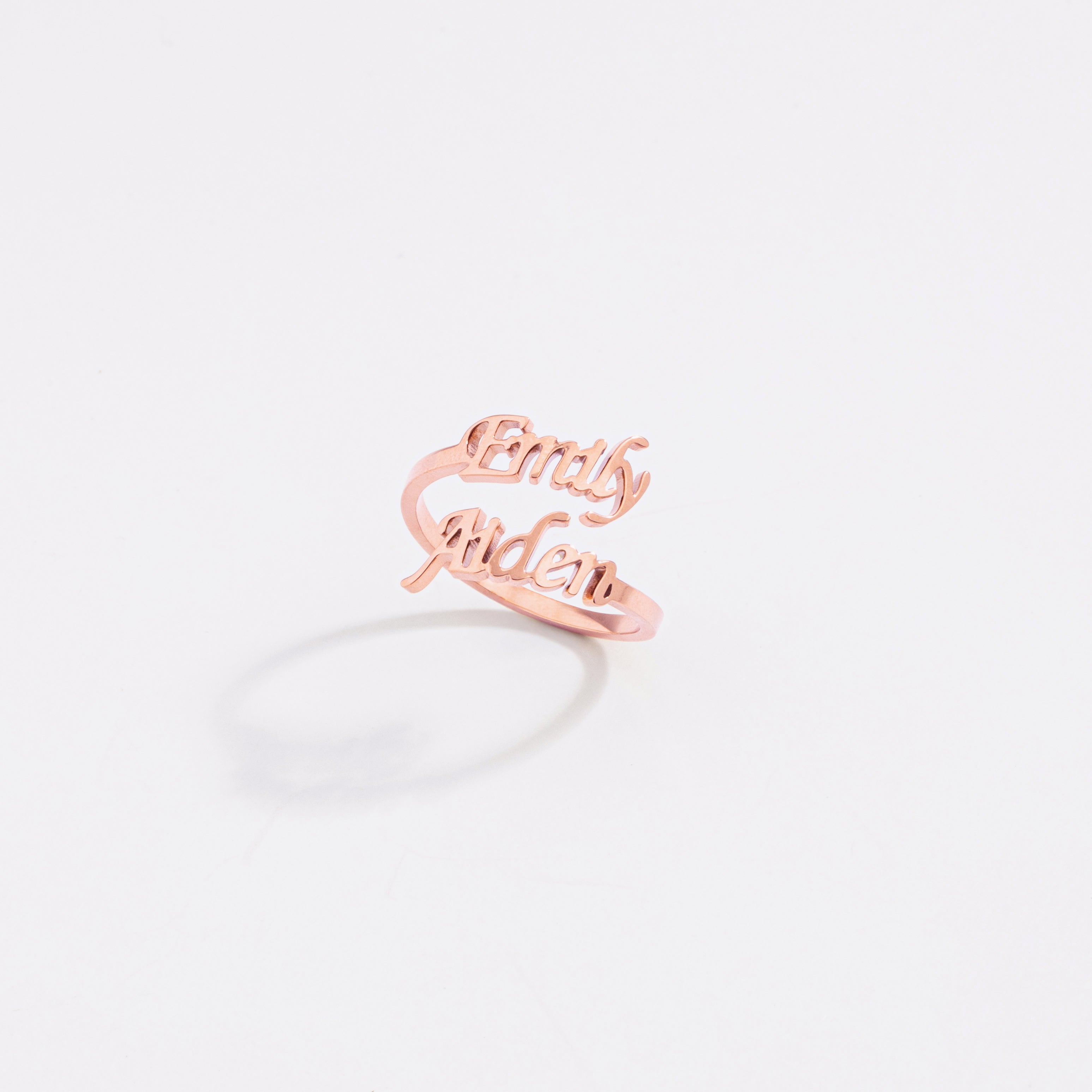 Anillo Personalizado con Nombre