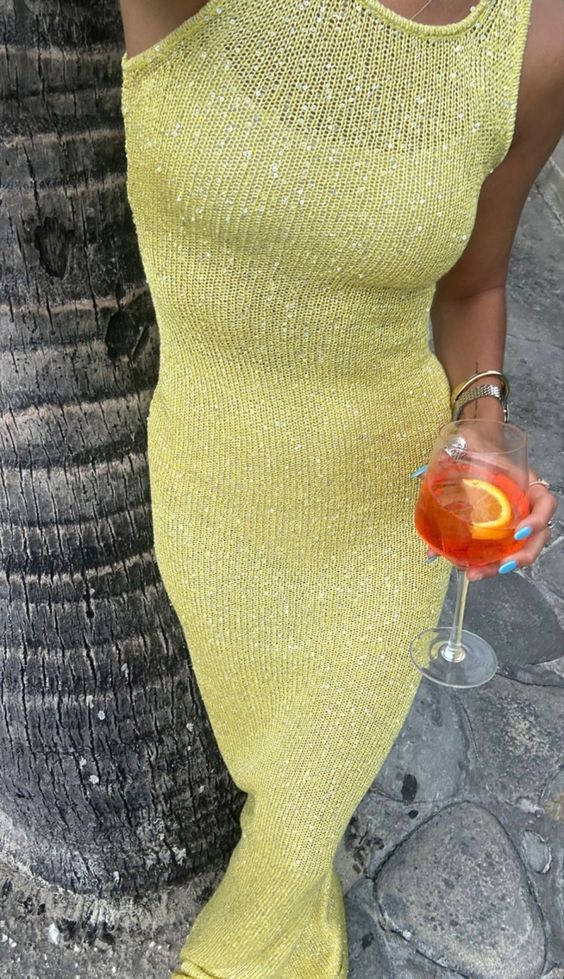 KATE | Vestido Maximalista Sin Mangas