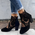 NORA | Elegantes tacones de encaje
