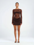 NEOMI | Elegante minivestido de encaje