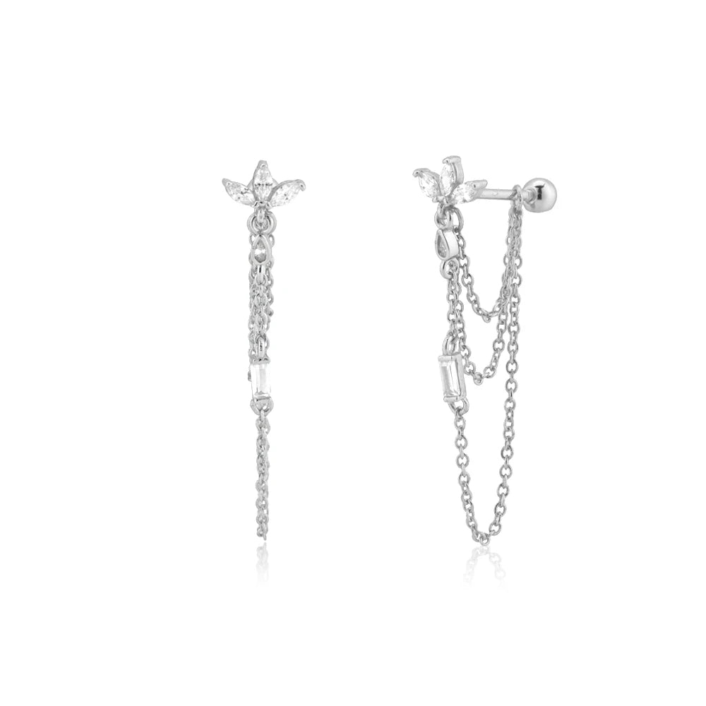 Pendientes de Stud de Cartílago Trio