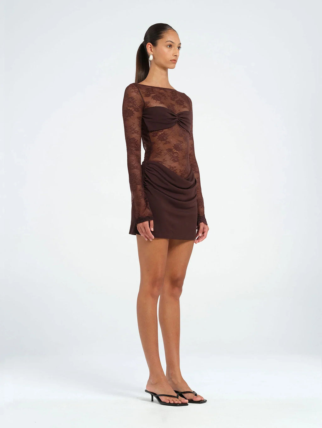 NEOMI | Elegante minivestido de encaje