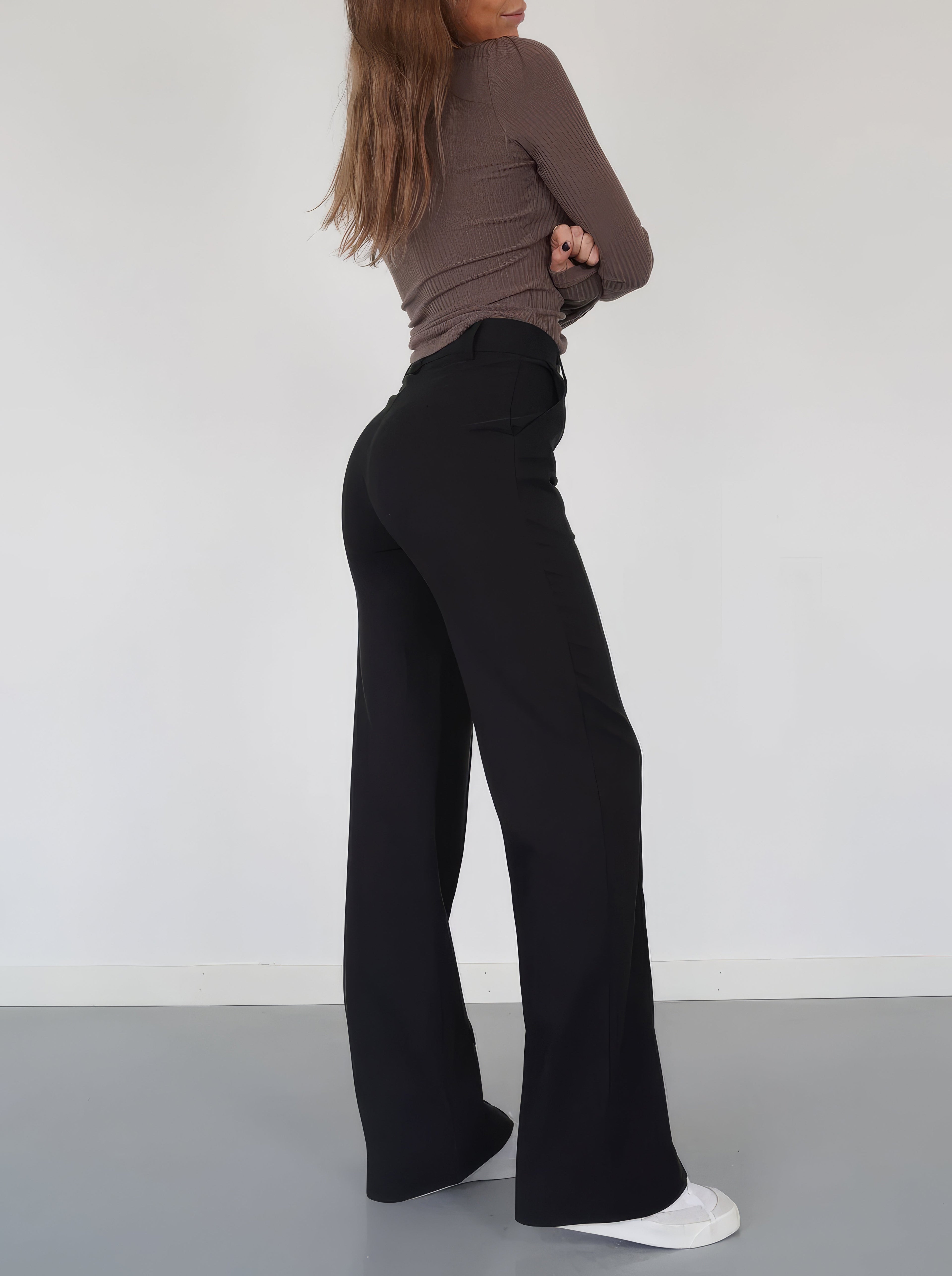 CHARLOTTE | Pantalones de campana modernos