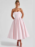 LAILA-MARIE | Vestido midi Curve Torch