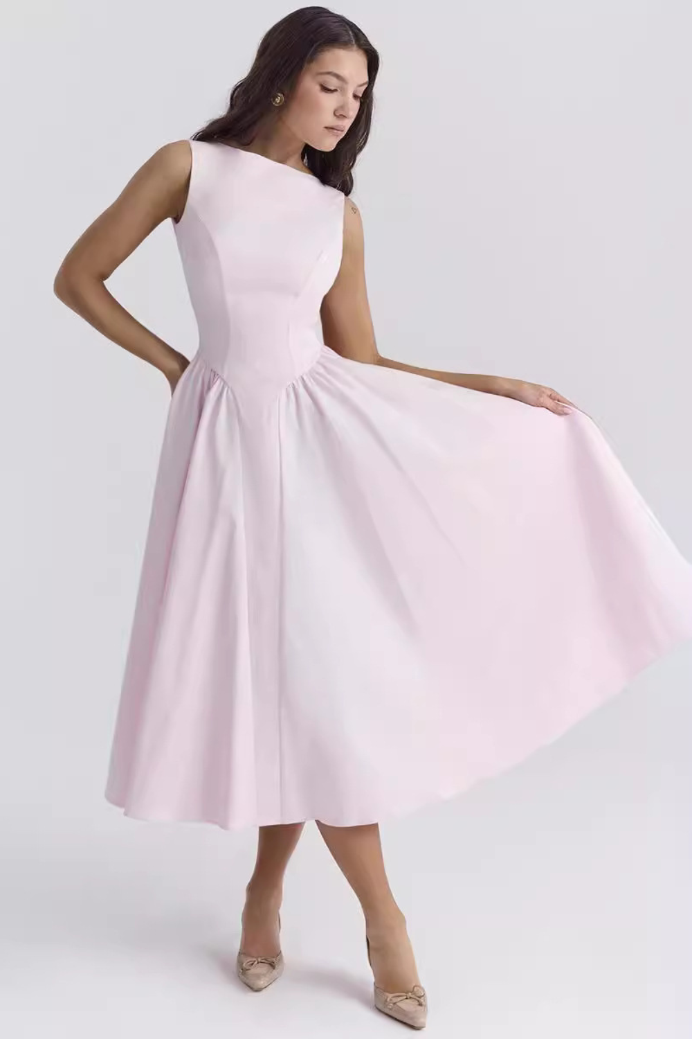 SARA | Vestido Midi de Verano