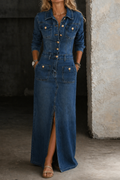 Leila | Denim Clásico y Confortable