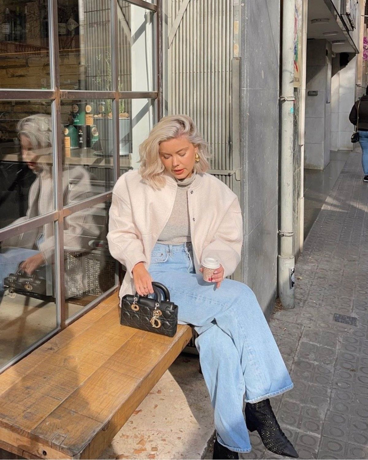 NOLA - Chaqueta bomber oversized