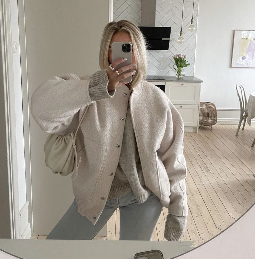 NOLA - Chaqueta bomber oversized