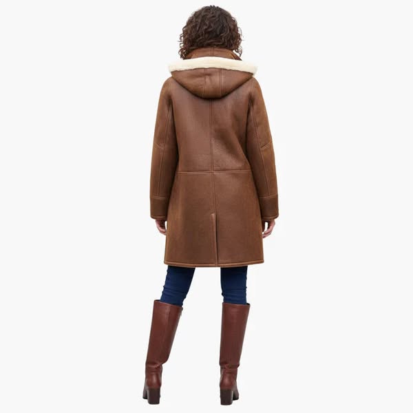 CHRISTABELLE | Abrigo de Invierno con Forro Suave y Capucha