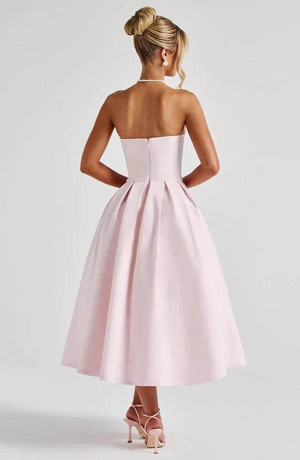 LAILA-MARIE | Vestido midi Curve Torch