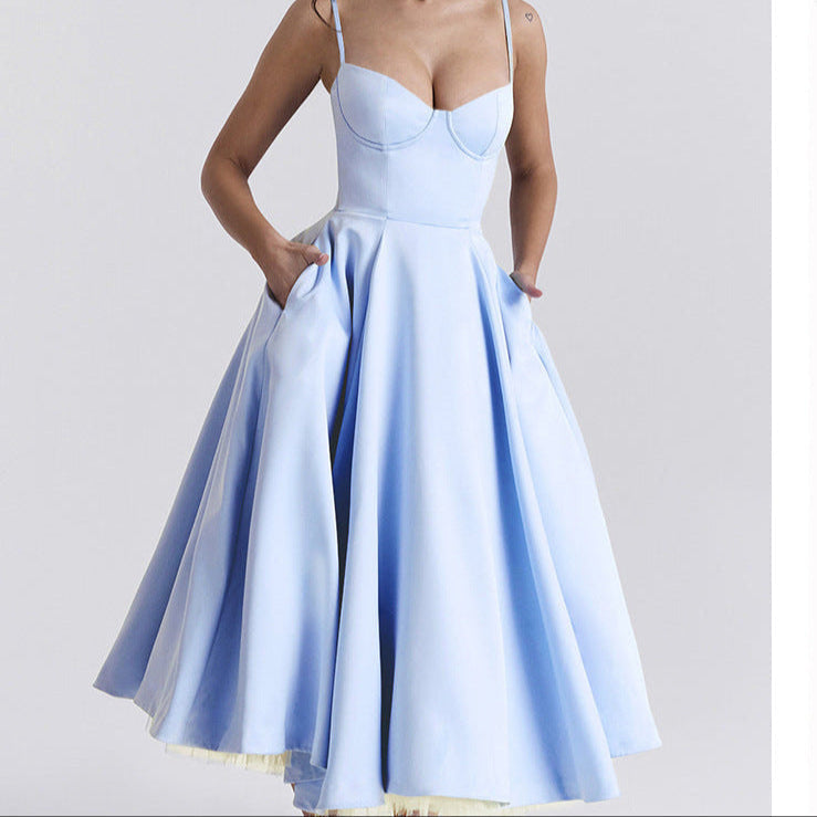 YLIANA | Romántico vestido midi de verano