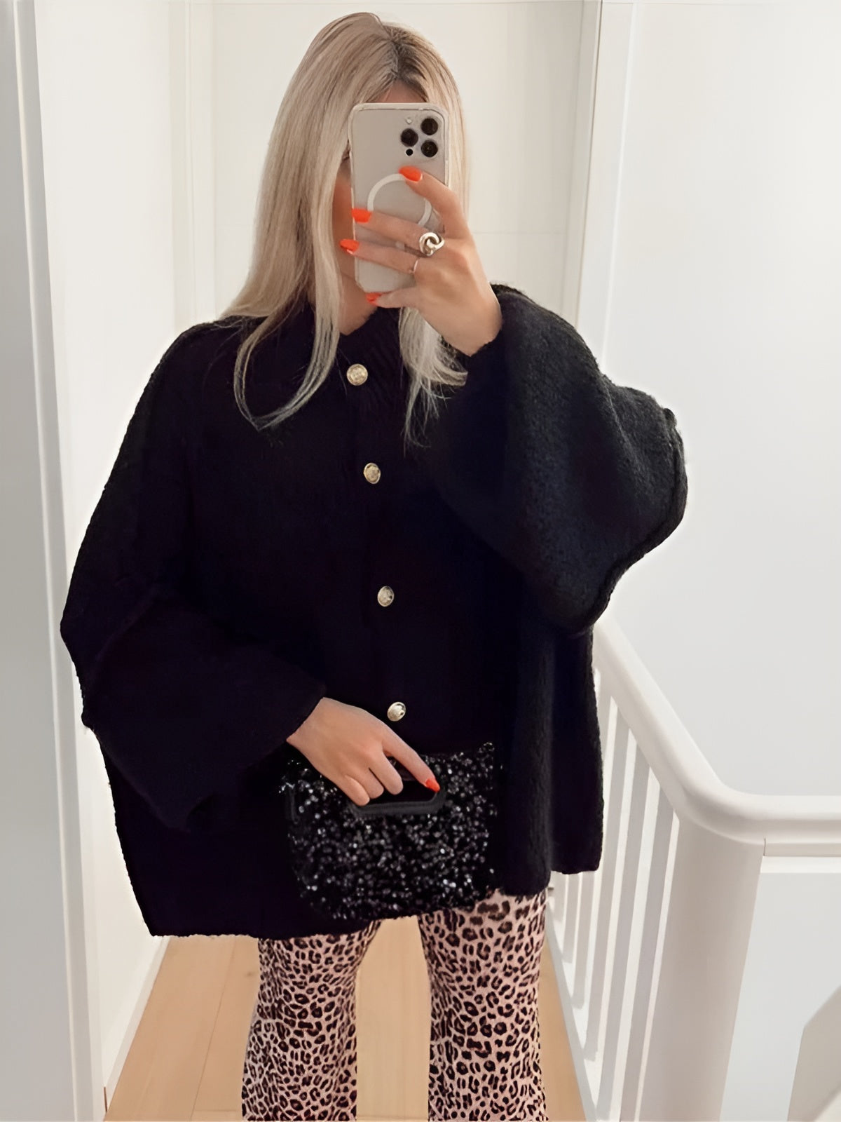 NOLA - Chaqueta bomber oversized