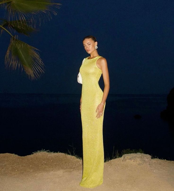 KATE | Vestido Maximalista Sin Mangas