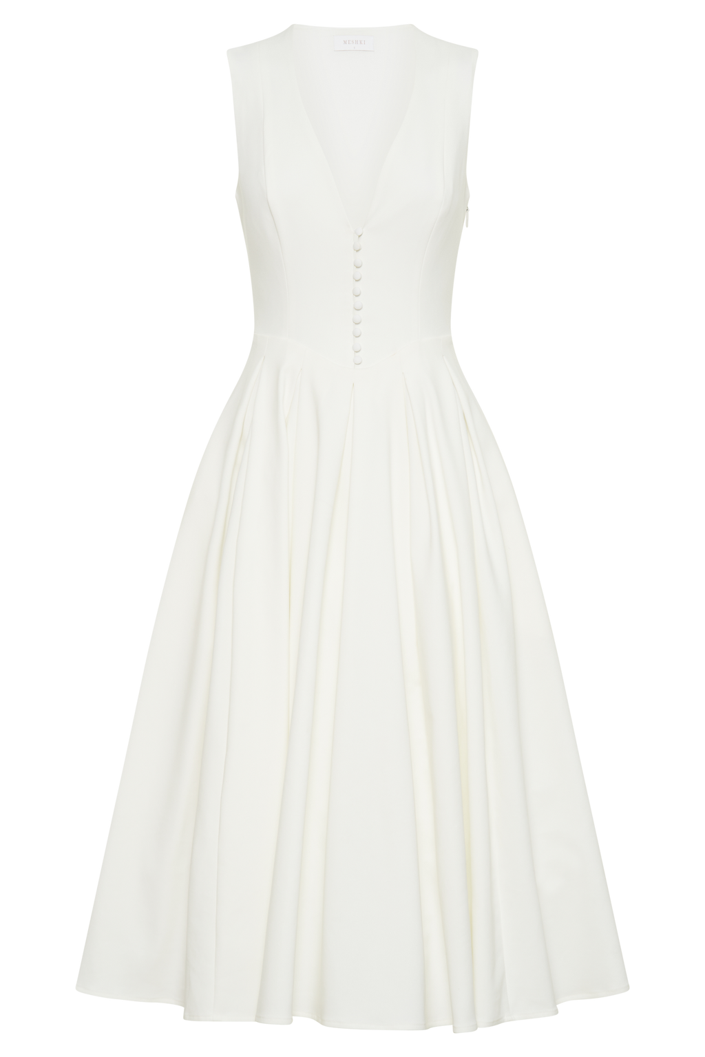 CHRISTINE | Vestido Midi Sin Mangas