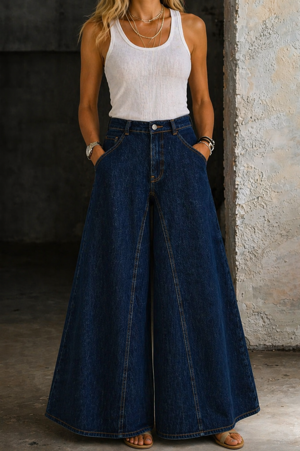 Ivy | Jeans de tiro alto