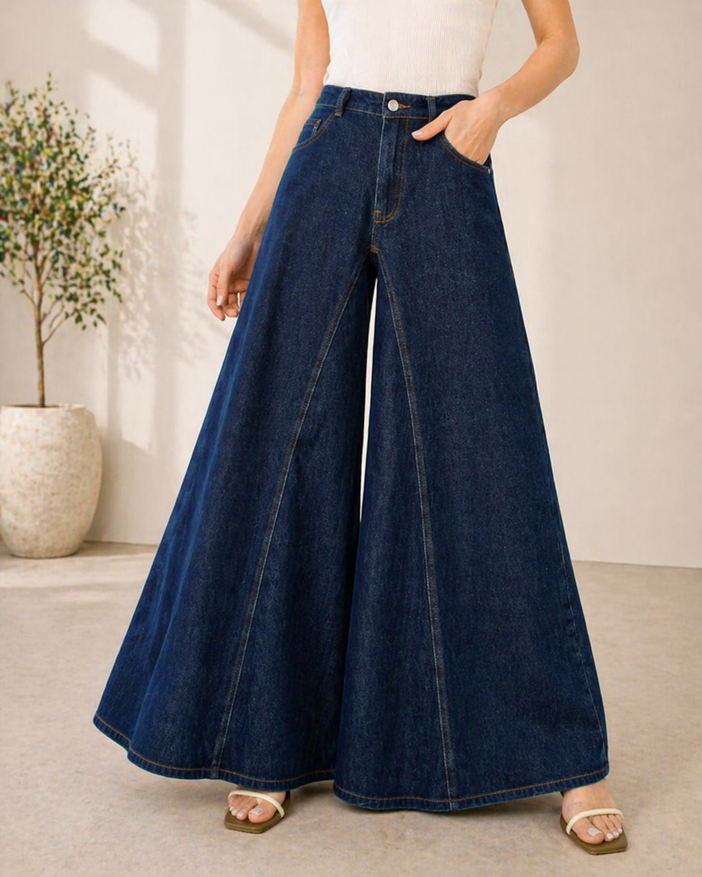 Ivy | Jeans de tiro alto