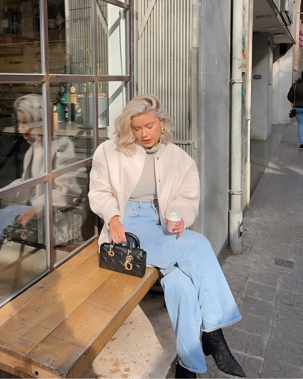 NOLA - Chaqueta bomber oversized