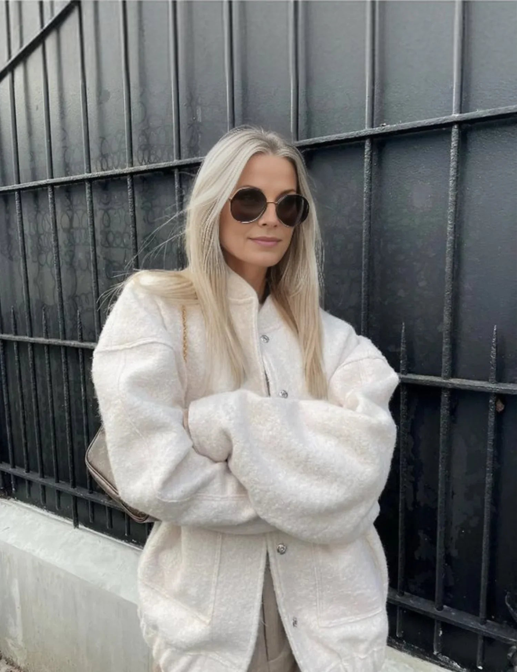NOLA - Chaqueta bomber oversized