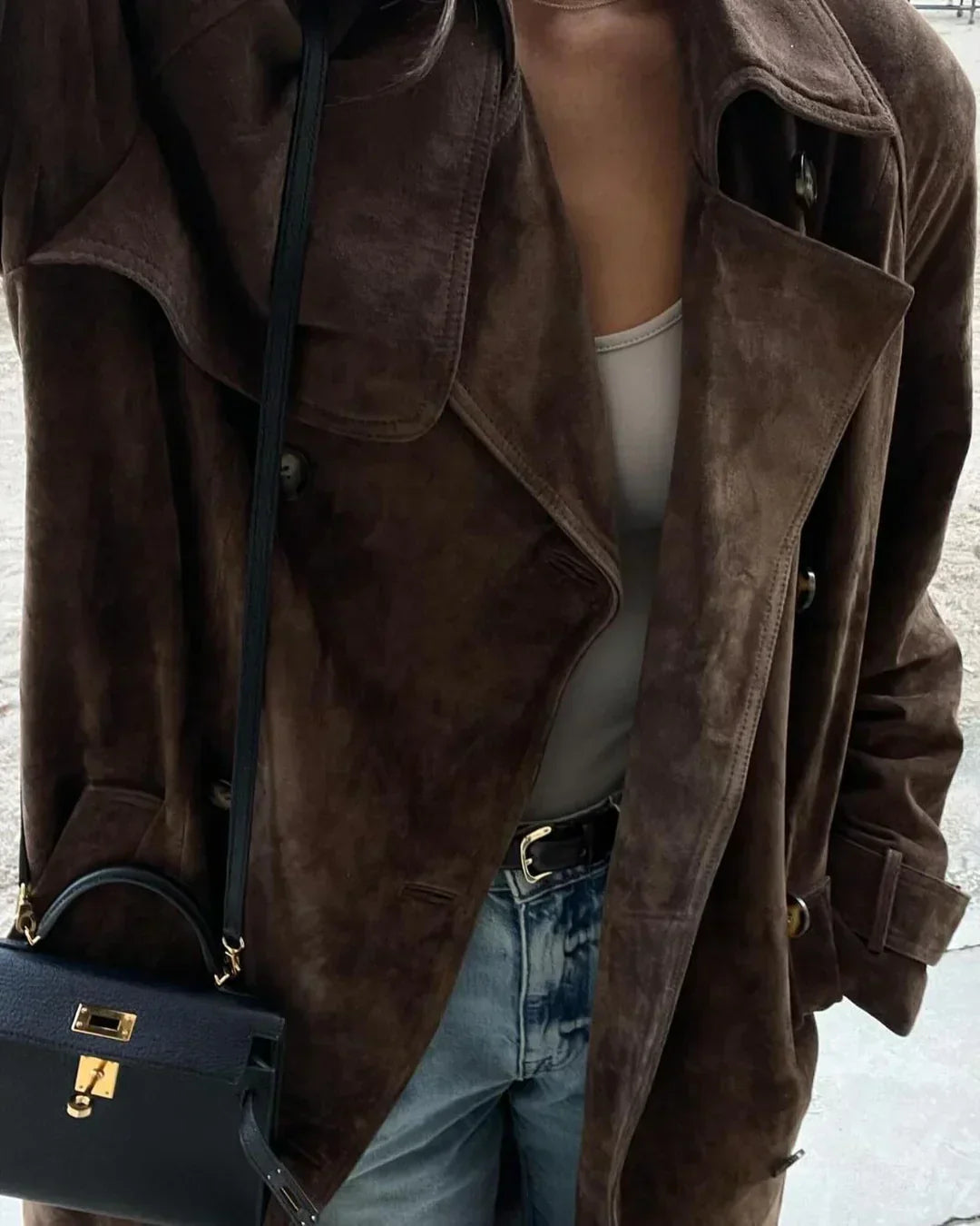 CLAIRE | Chaqueta de Ante Vintage