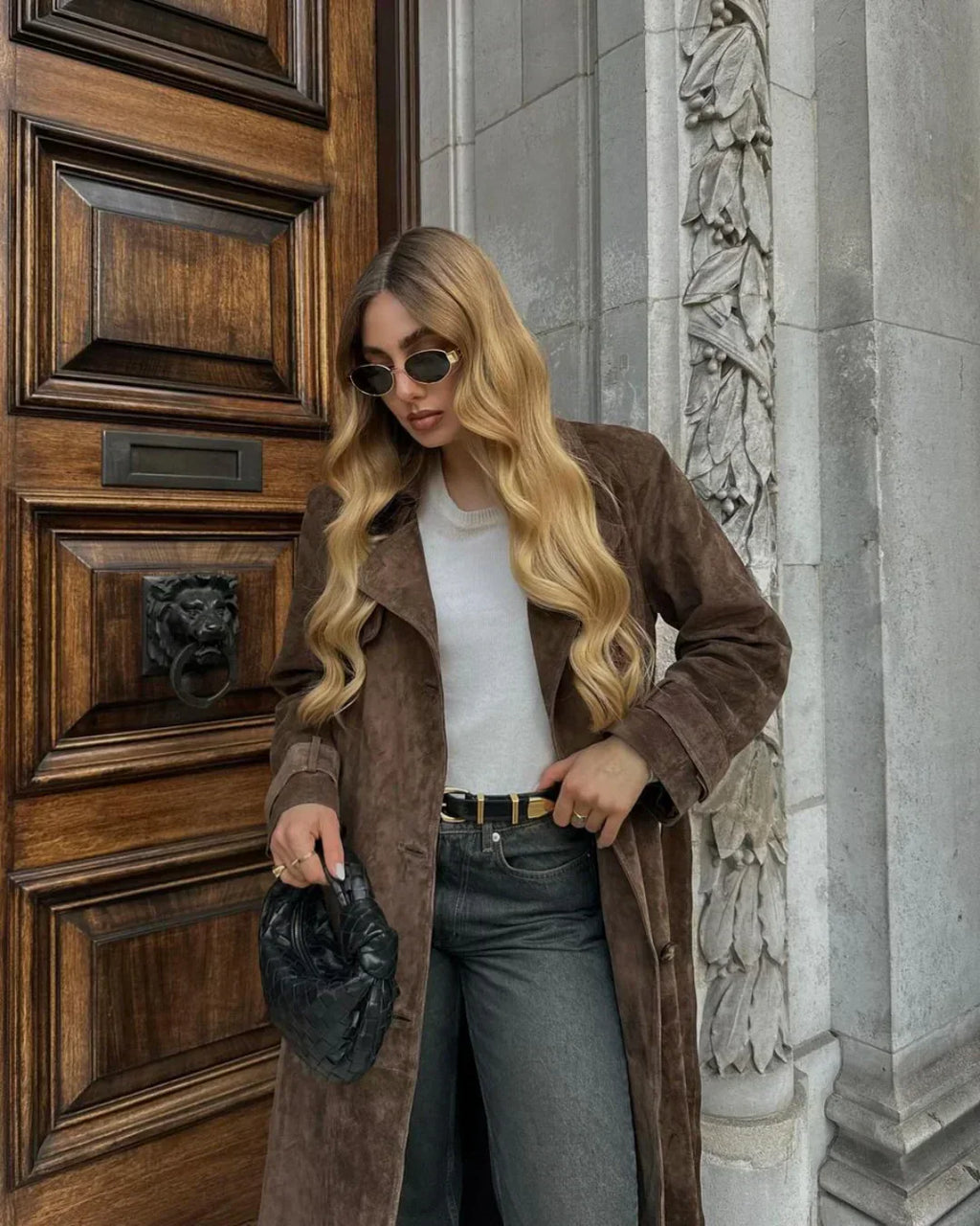 CLAIRE | Chaqueta de Ante Vintage