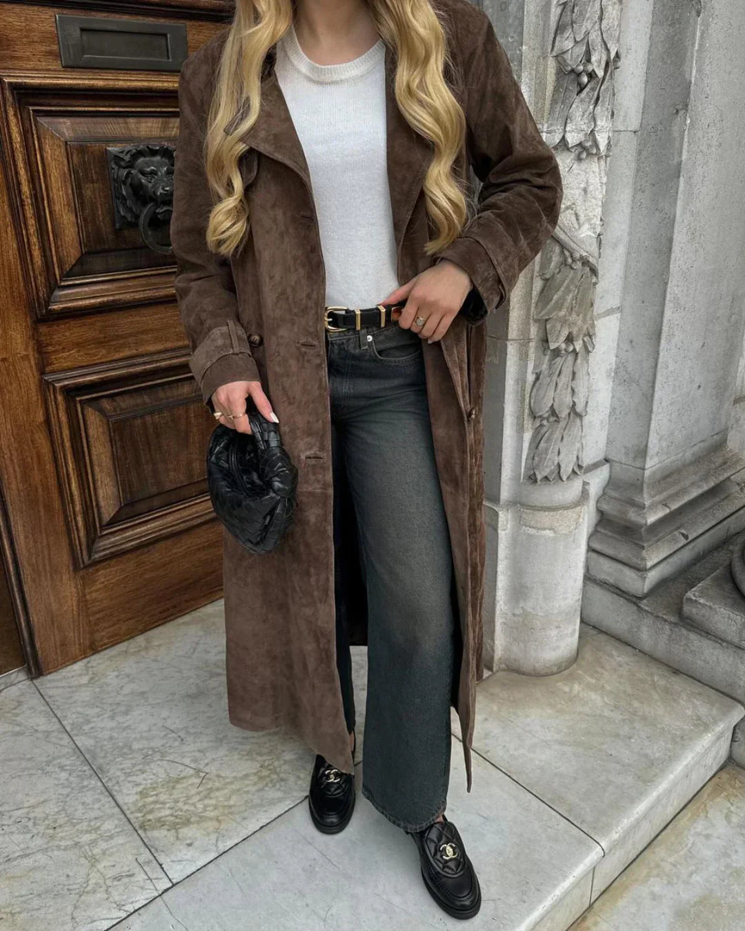 CLAIRE | Chaqueta de Ante Vintage
