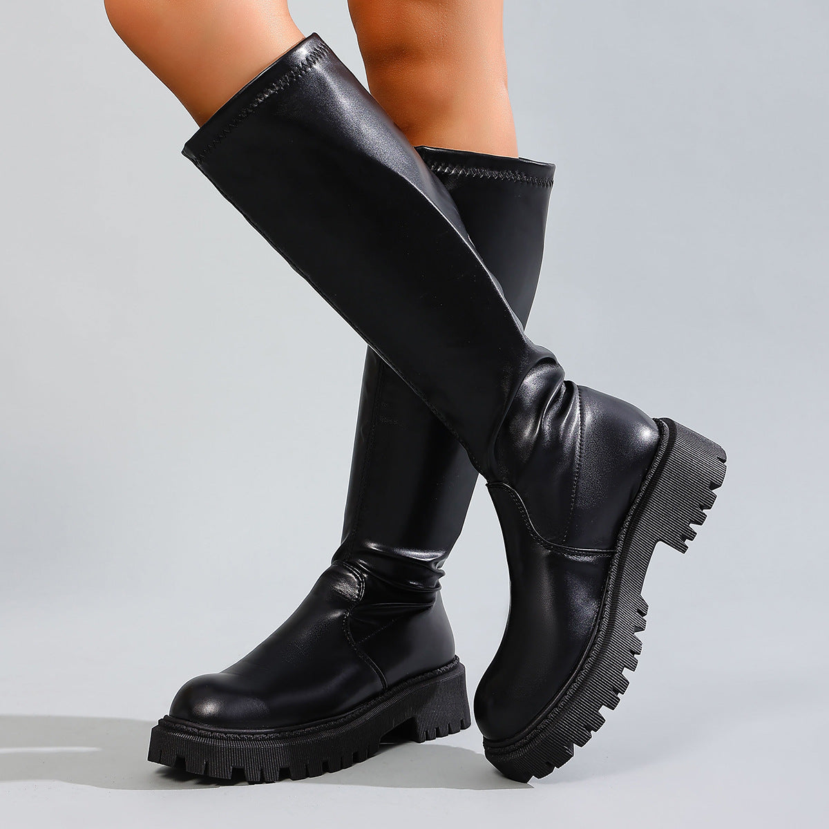 MASIE | Botas negras hasta la rodilla