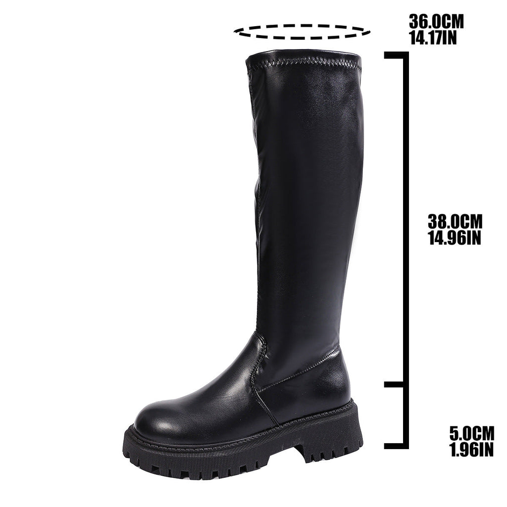 MASIE | Botas negras hasta la rodilla