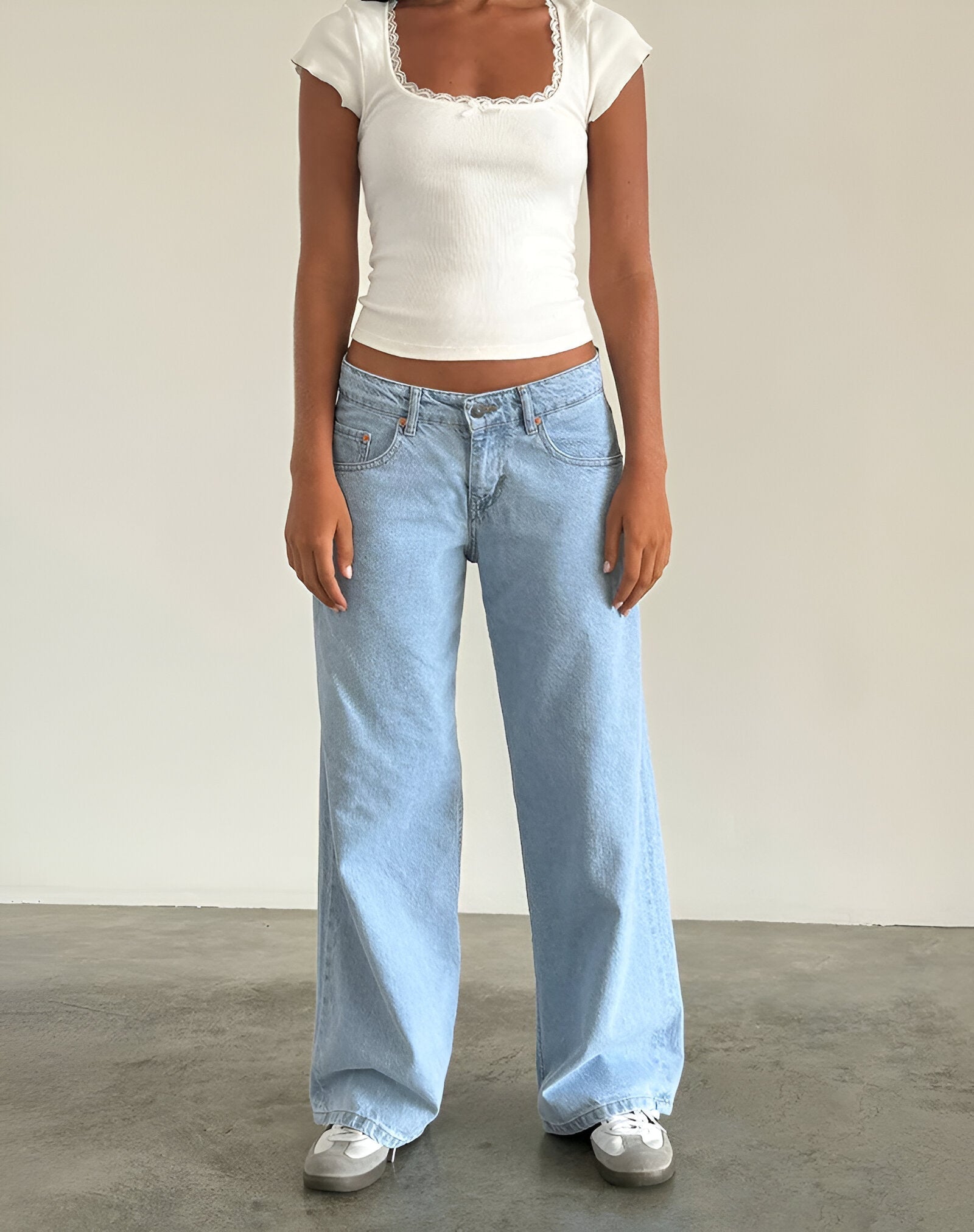MIA | Jeans de pierna ancha de tiro bajo