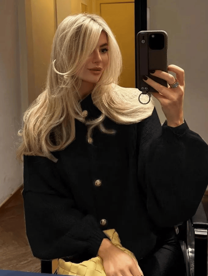 NORA | Cárdigan de punto oversized