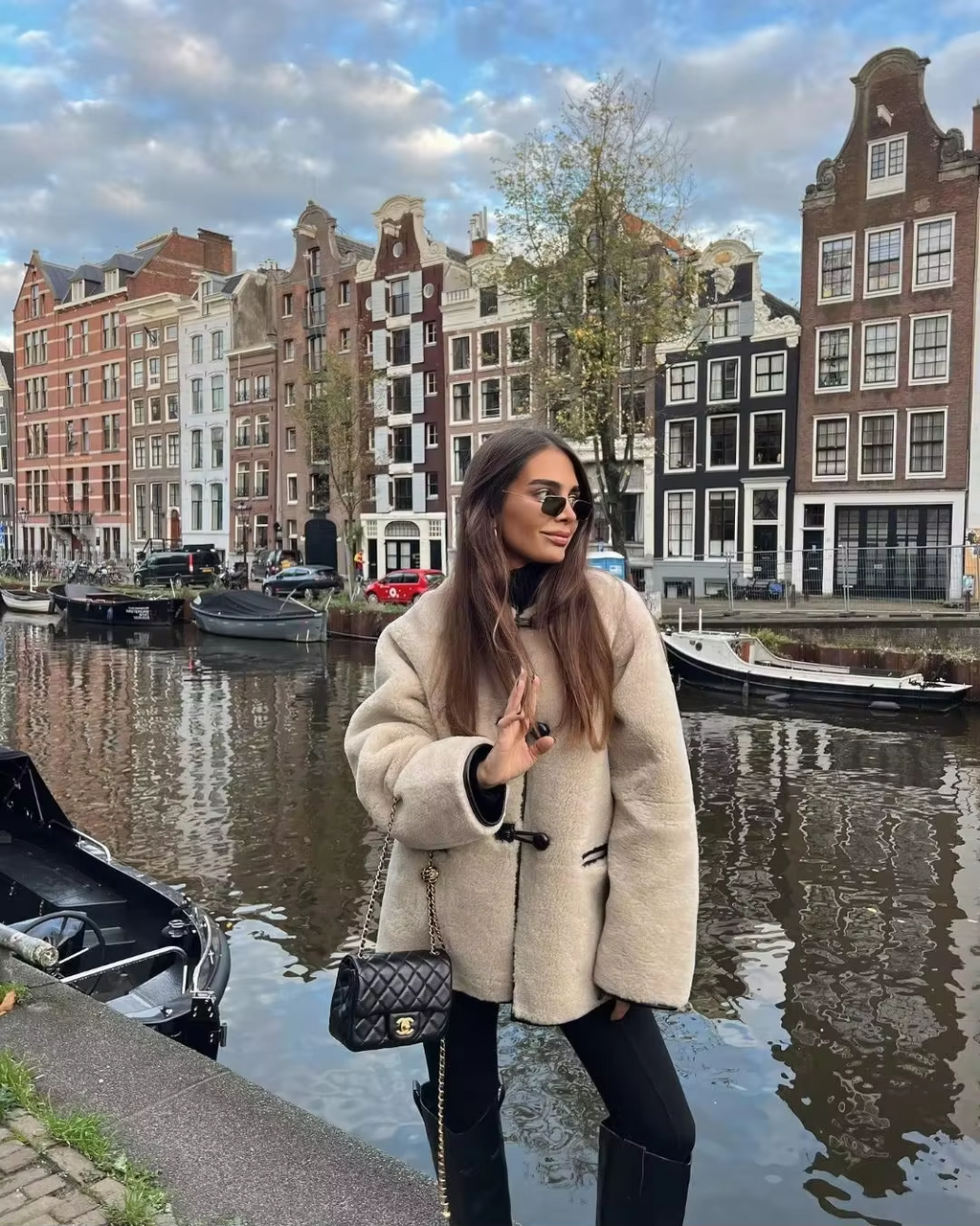 NOLA | Chaqueta de Fleece de Teddy Atemporal