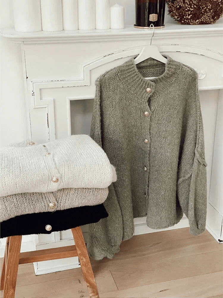 NORA | Cárdigan de punto oversized