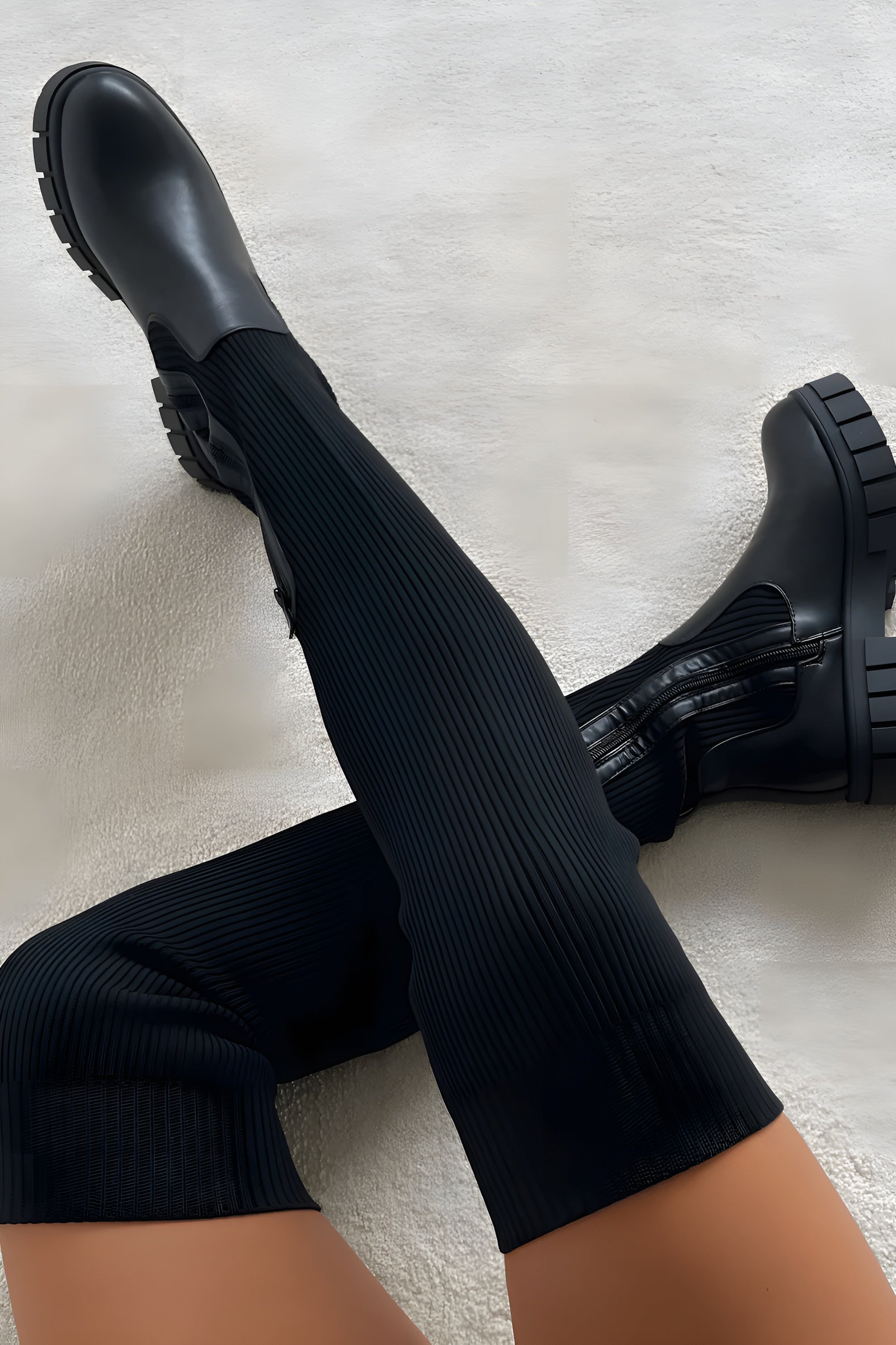 MADDIE | Botas de stretch hasta la rodilla