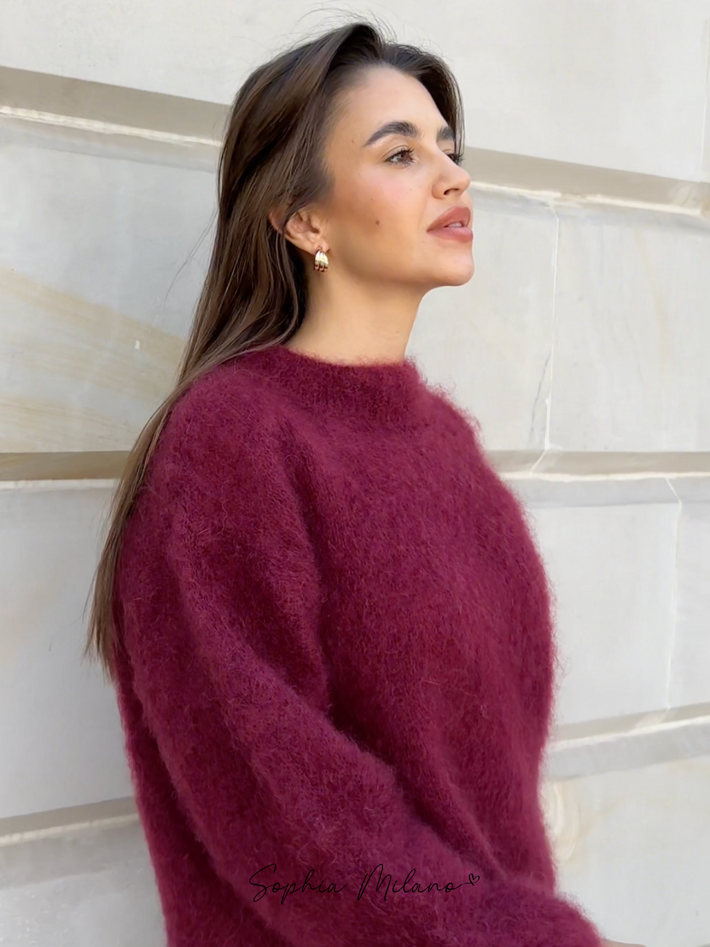 SOPHIA | Suéter de mohair