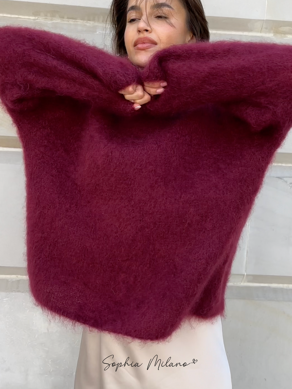 SOPHIA | Suéter de mohair