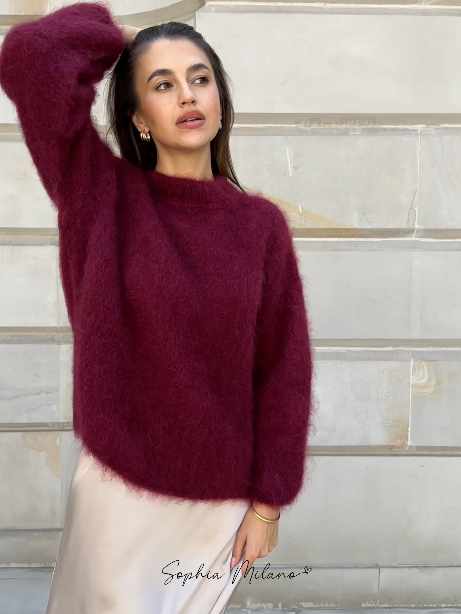 SOPHIA | Suéter de mohair