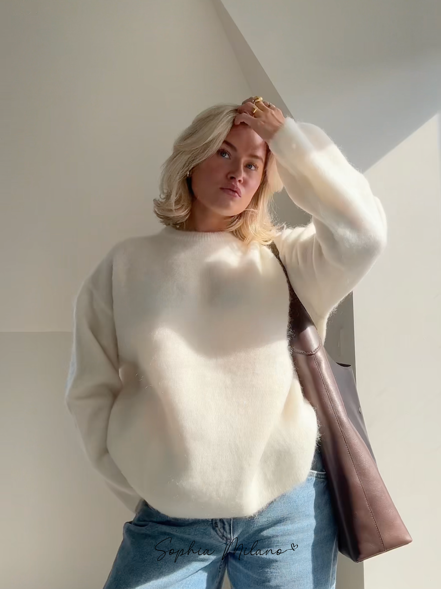 SOPHIA | Suéter de mohair