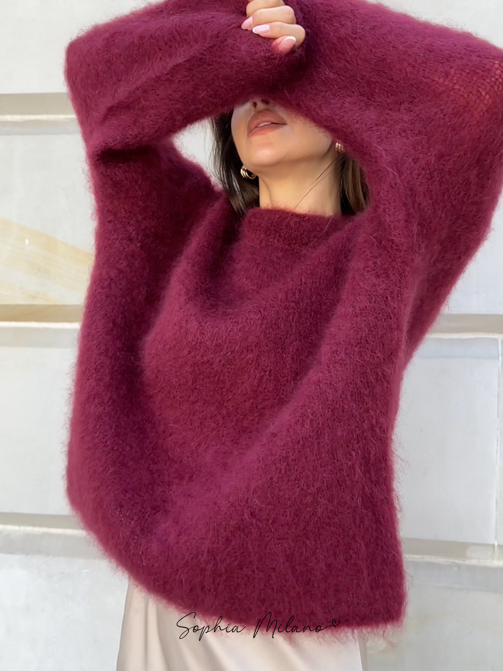 SOPHIA | Suéter de mohair