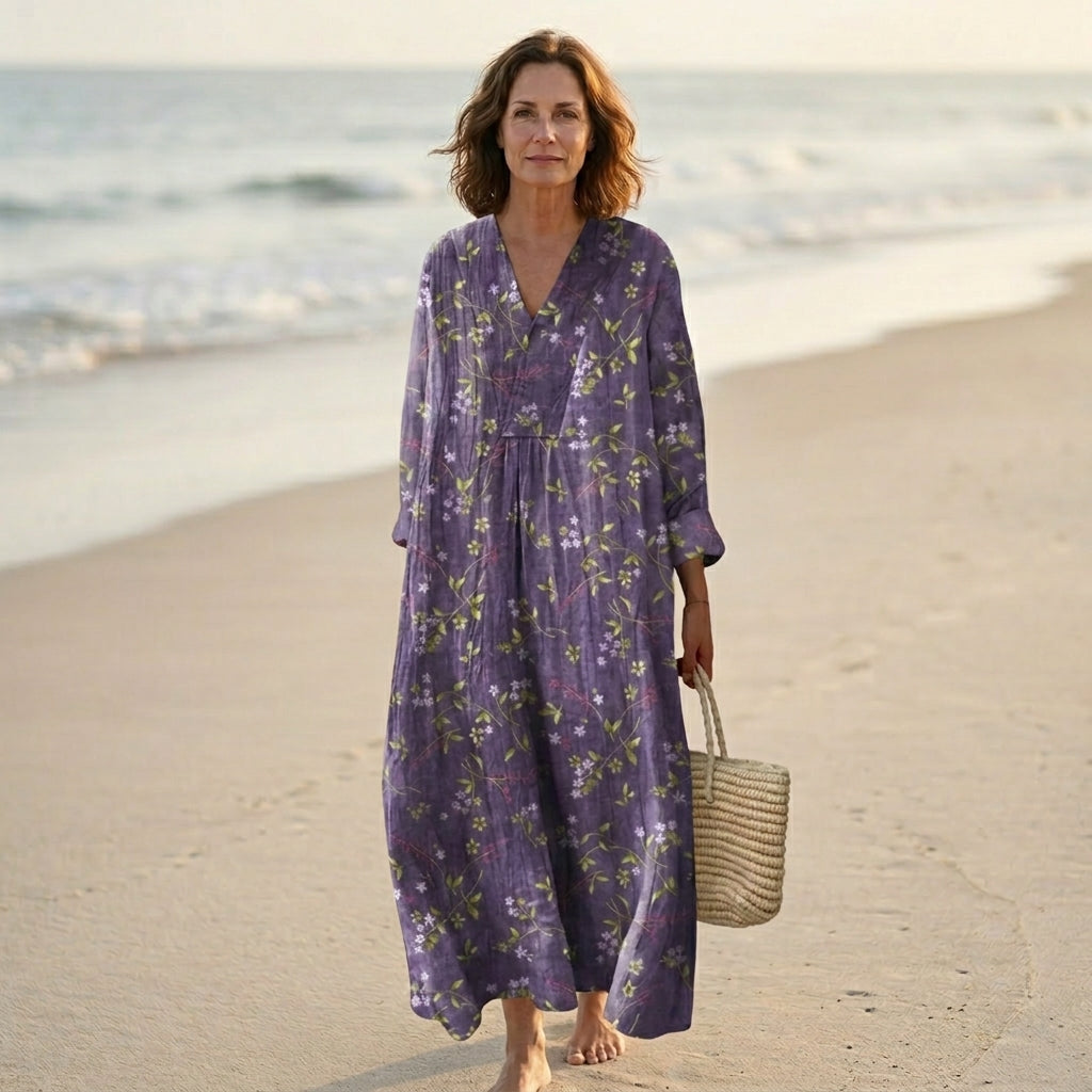Solène | Vestido Largo Floral