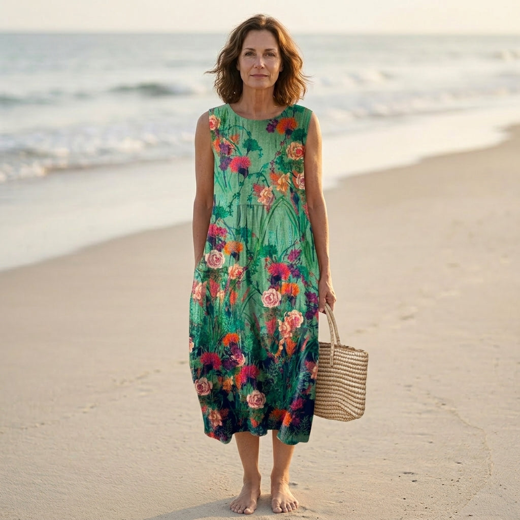 Florence | Vestido Midi Floral