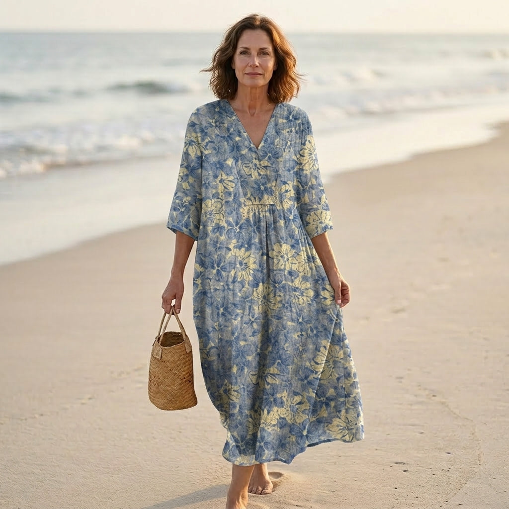 Éléonore | Vestido Largo Floral