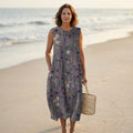 Geneviève | Vestido Midi Campestre