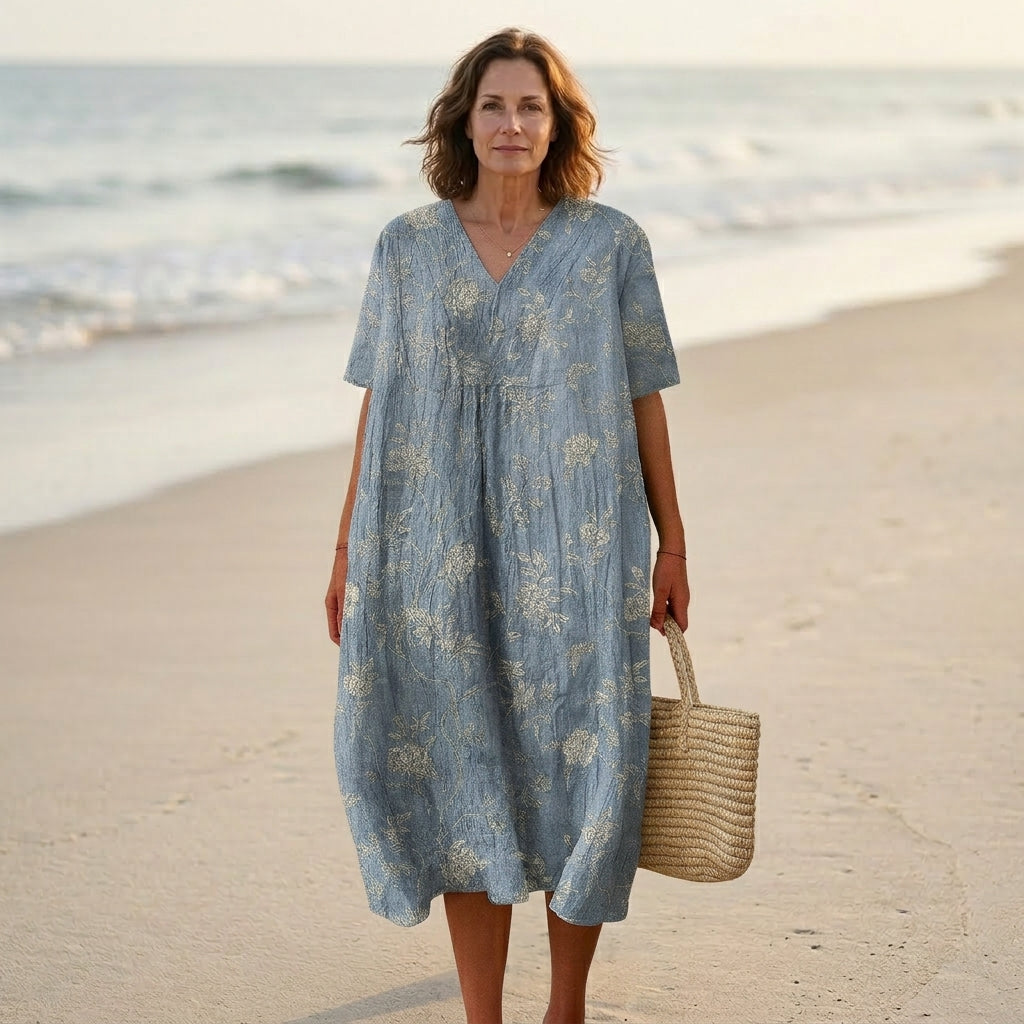 Amandine | Vestido Midi Bohemio