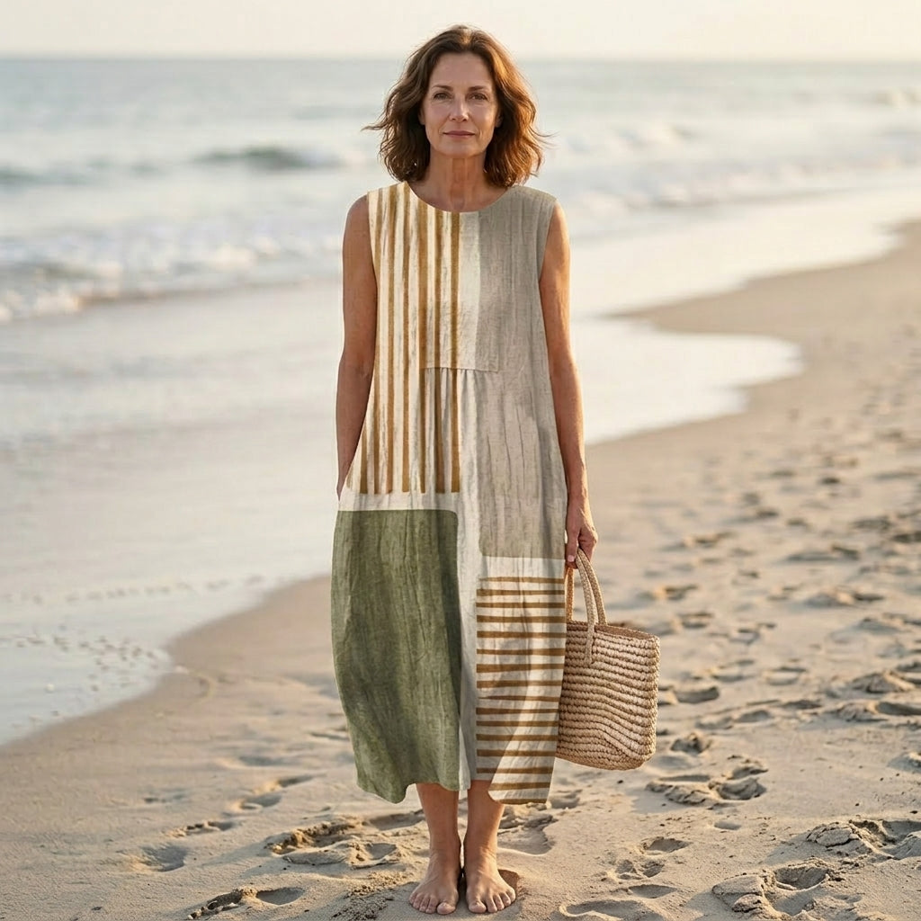 Rosa | Bata Midi Contemporánea