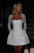 LIZZY - Vestido de fiesta de cristal
