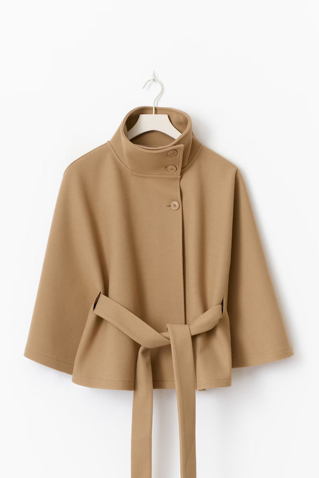 LISA | Chaqueta Capa con Cinturón