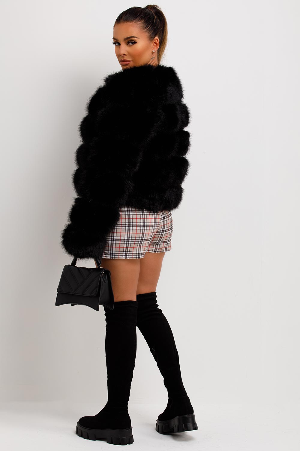 ROSIE | Glamourosa Chaqueta de Piel Sintética