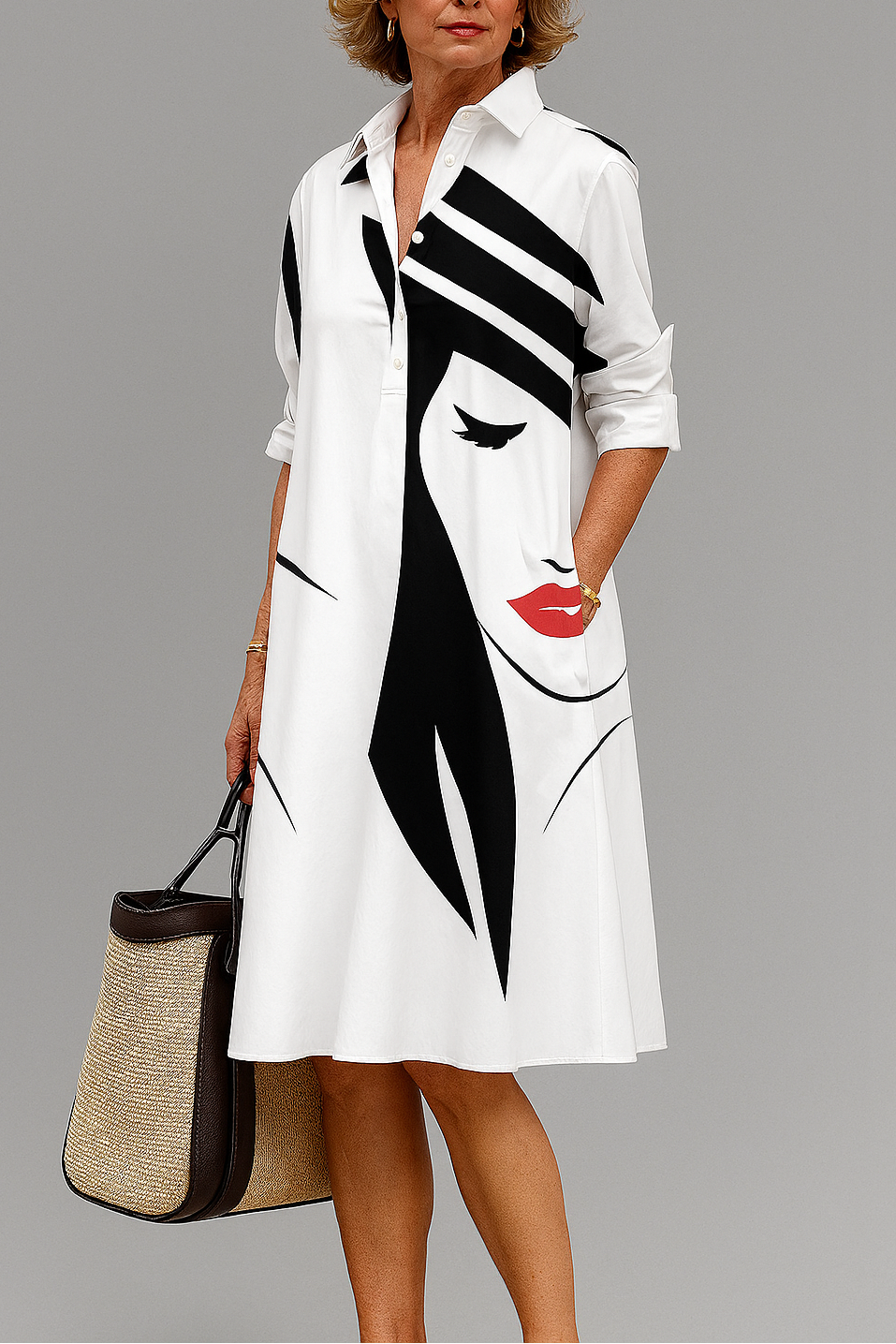 Yvette | Vestido Midi Confortable