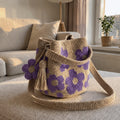 Bolso de Flores Tejido a Ganchillo Claudia