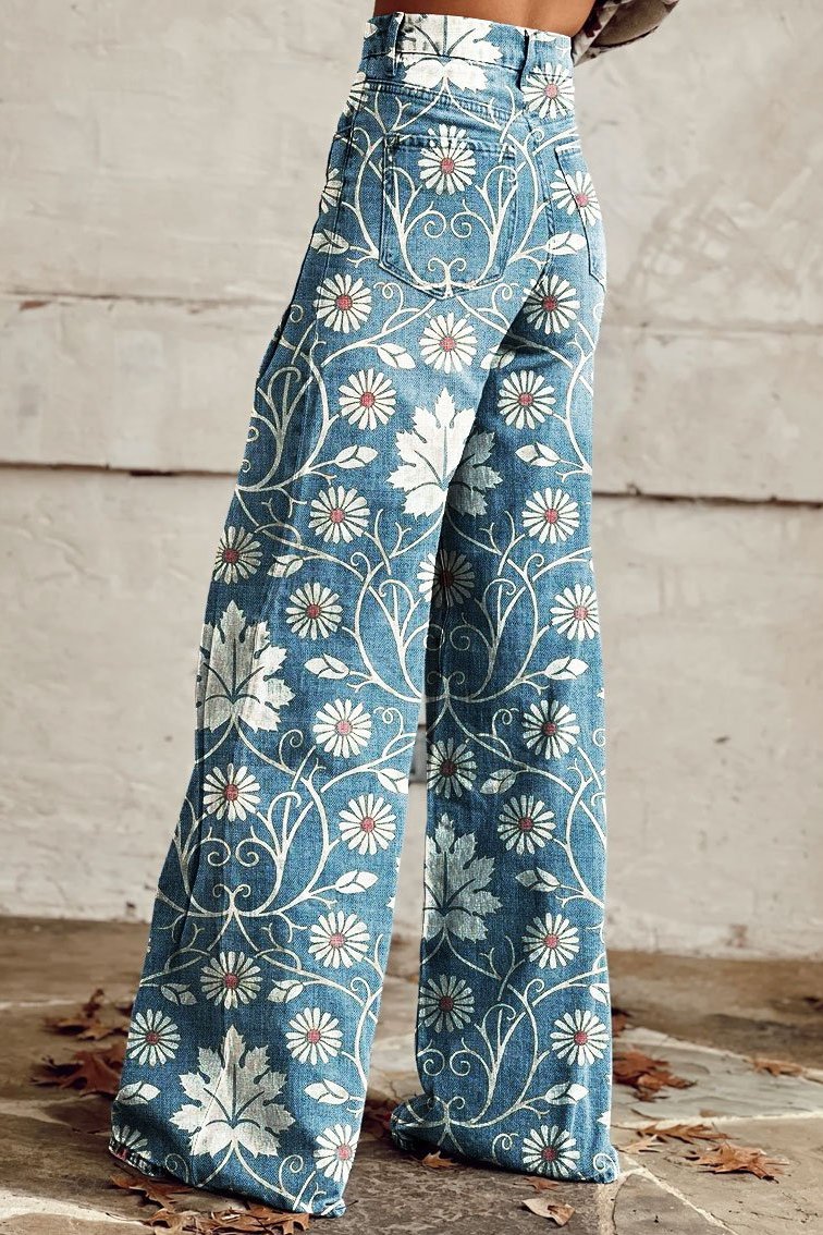 DIANE | Jeans anchos vintage